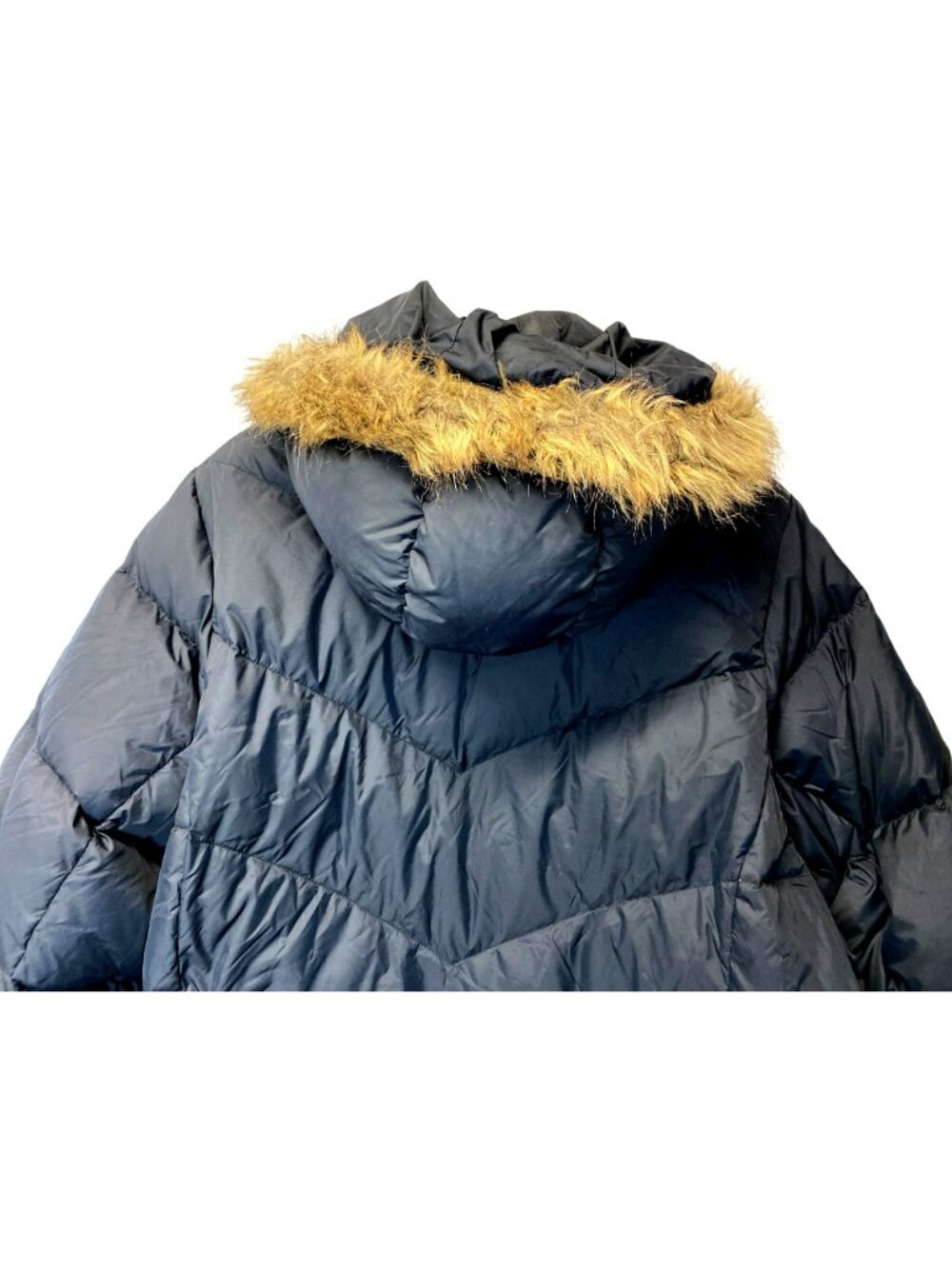 Lands End Black Goosedown Down Quilted Puffer Coat Parka Long Womens 3x 24-26 - Picture 8 of 11